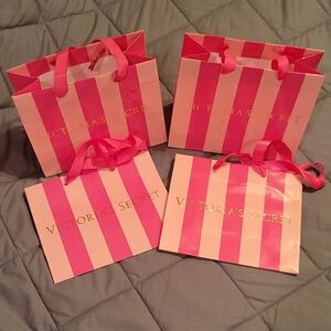 Set Of 12 Victoria's Secret Shopping Bags